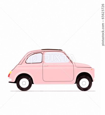 illustration of vintage car 65623726