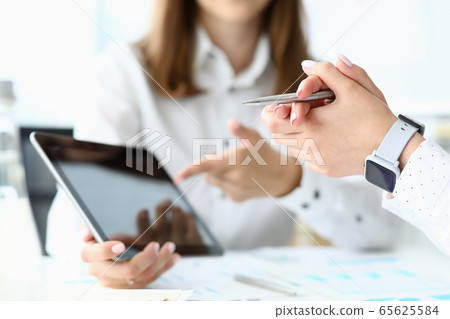 High-tech modern tablet High-tech modern tablet 65625584