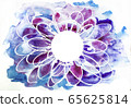 Watercolor abstract background 65625814
