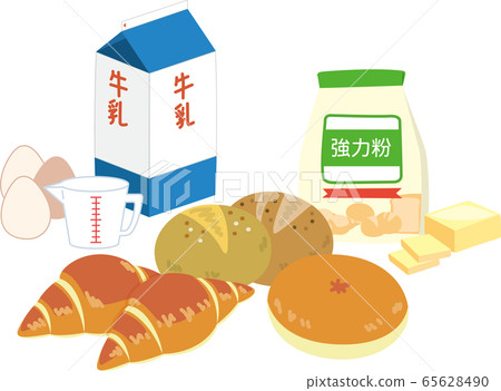 麵包和成分圖 65628490