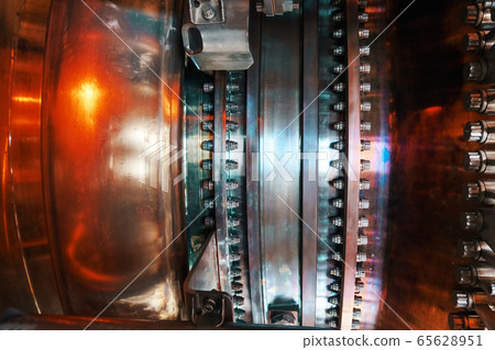 Gas turbine turbine installation in power plants Gas turbine turbine installation in power plants 65628951