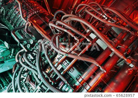 Gas turbine turbine installation in power plants 65628957