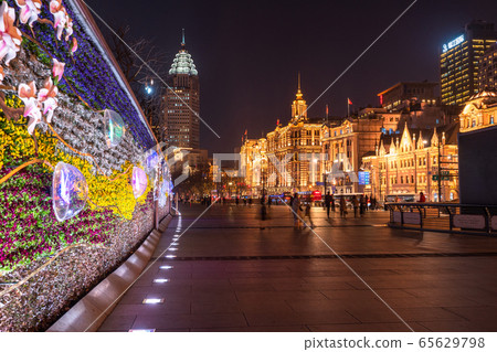 <上海>西岸外灘夜景 65629798