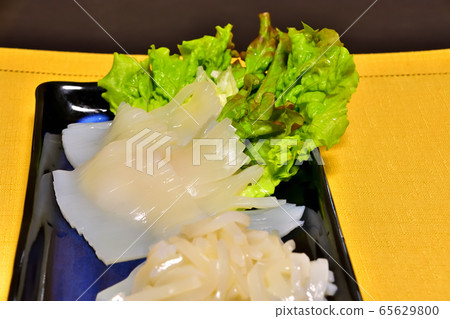 Slime squid sashimi Slime squid sashimi 65629800