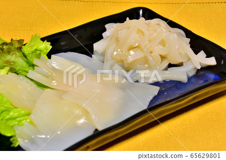 Slime squid sashimi Slime squid sashimi 65629801