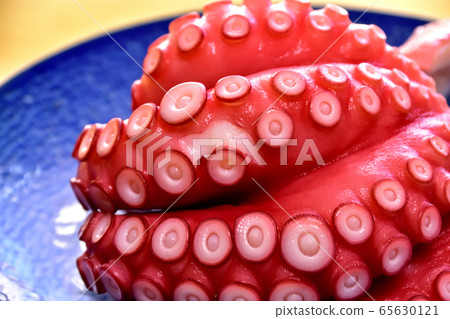 Boiled octopus for sashimi Boiled octopus for sashimi 65630121