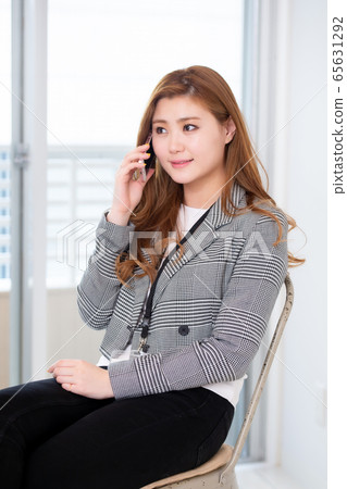 PC office remote work female core working laptop PC home work home PC office remote work female core working laptop PC home work home 65631292