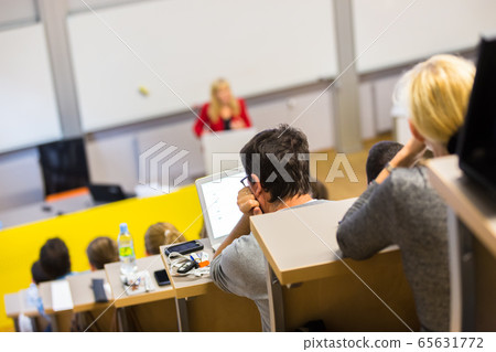 Lecture at university. Lecture at university. 65631772