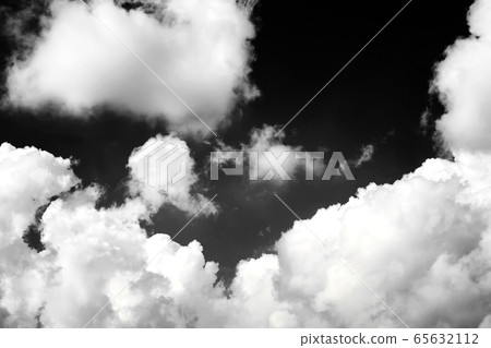 Black sky with white cloud on background, nature Black sky with white cloud on background, nature 65632112