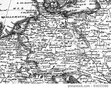 Antique world map Germany 65633380