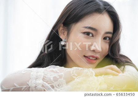 Beauty, girl, white 65633450