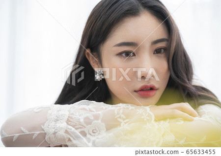 Beauty, girl, white 65633455