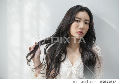 Beauty, girl, white 65633642