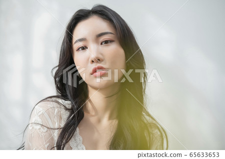 Beauty, girl, white 65633653