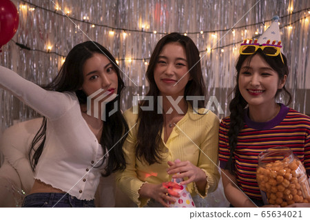 派對女孩氣球 65634021