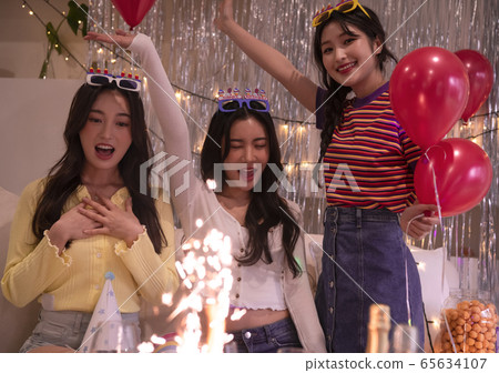 派對女孩氣球 派對女孩氣球 65634107