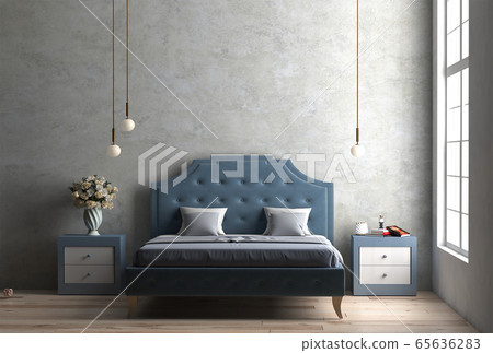 3d rendering of contemporary bedroom interior 65636283