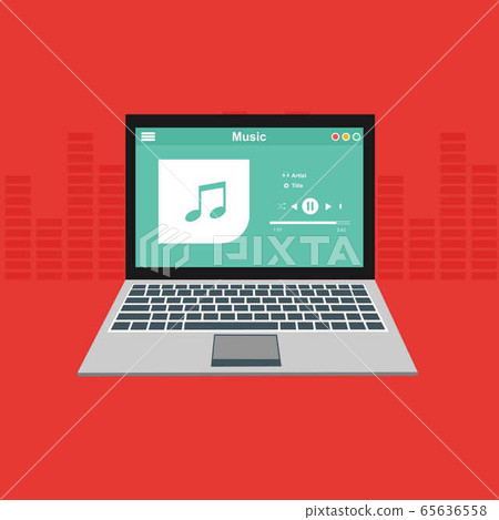 Online modern music player mobile application 65636558