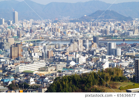 View of the cityscape of Hiroshima from Suzugamine View of the cityscape of Hiroshima from Suzugamine 65636677