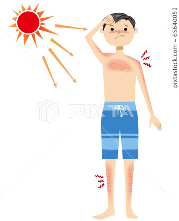 Men's tan swimsuit 01 sun 65640051