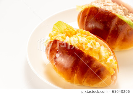 卷麵包三明治。 卷麵包三明治。 65640206