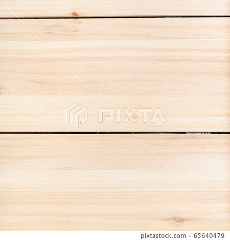 wood board from horizontal wide planks close up 65640479