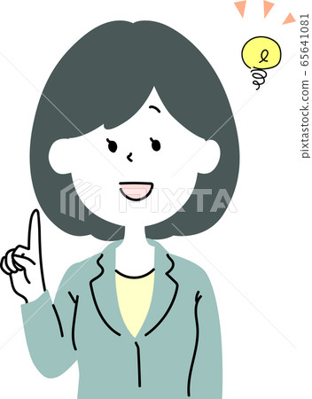 Facial expression, female 65641081