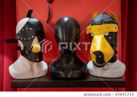BDSM masks for men. Concept of sexual domination and bondage BDSM masks for men. Concept of sexual domination and bondage 65641714