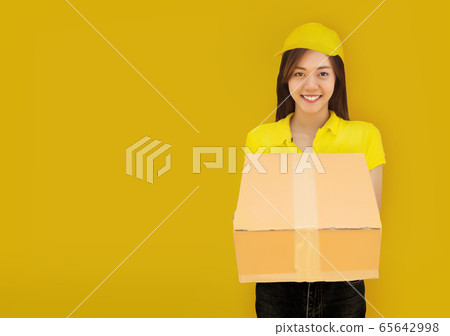 happy delivery service from logistic to customer happy delivery service from logistic to customer 65642998