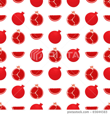 Seamless pattern with fresh bright exotic whole 65644383