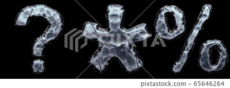 Set of symbols question mark, asterisk and percent made of forged metal isolated on black background. 3d Set of symbols question mark, asterisk and percent made of forged metal isolated on black background. 3d 65646264
