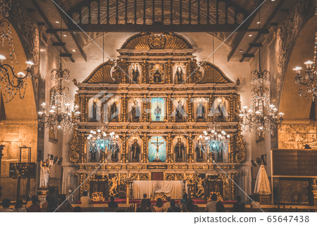 Views of Cebu church in central Philippines Views of Cebu church in central Philippines 65647438