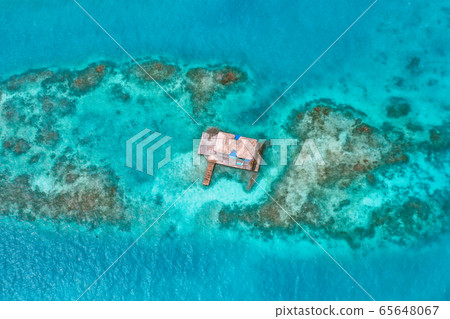 Tintinpan and isla Mucura in San Bernardo Islands, on Colombia's Caribbean Coast 65648067