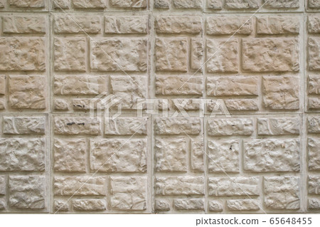 Texture background beige decorative stone tile Texture background beige decorative stone tile 65648455