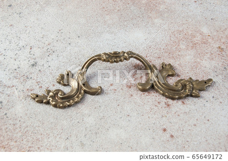 Antique furniture dresser handle Antique furniture dresser handle 65649172