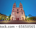 Night view of St. Michael's Cathedral 65650565