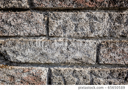gray brick wall 65650589