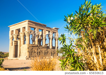 Philae temple in aswan on the Nile in Egypt 65650613