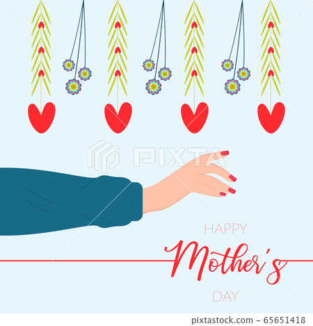 Happy mothers day card 65651418