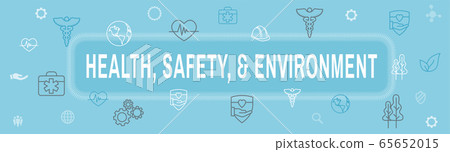 Health Safety and Environment Icon Set & Web Health Safety and Environment Icon Set & Web 65652015