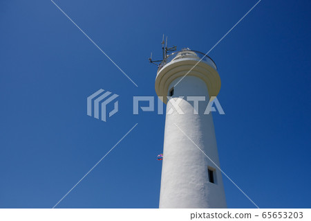 Shark angle lighthouse 65653203