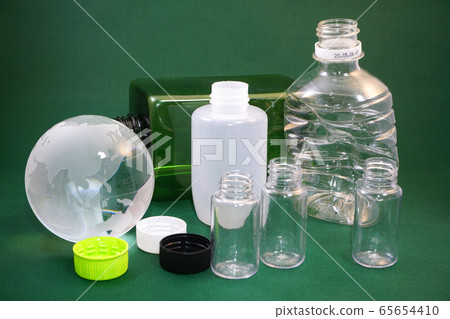 Plastic bottle plastic marine pollution 65654410