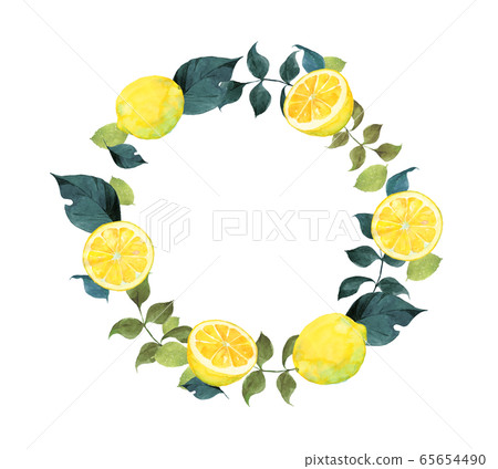 Lemon wreath Lemon wreath 65654490