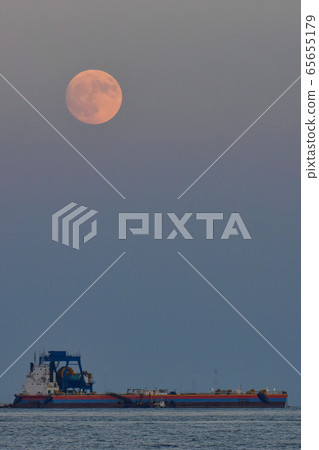 Full moon night 65655179
