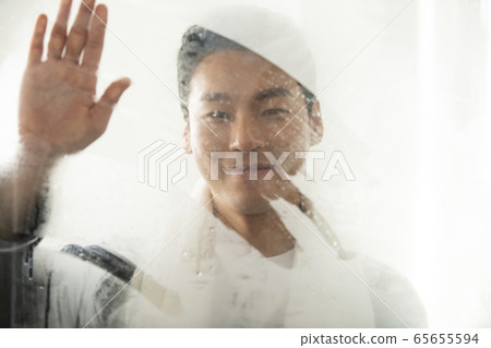 男人,洗臉,皮膚 男人,洗臉,皮膚 65655594