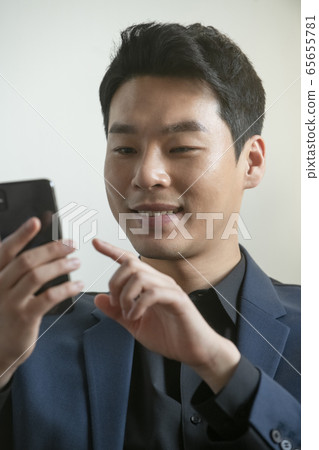 男人,一個,西裝 男人,一個,西裝 65655781