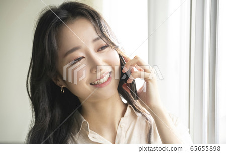 Woman, home work, reading Woman, home work, reading 65655898
