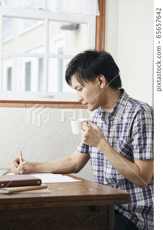 A young man A young man 65657642