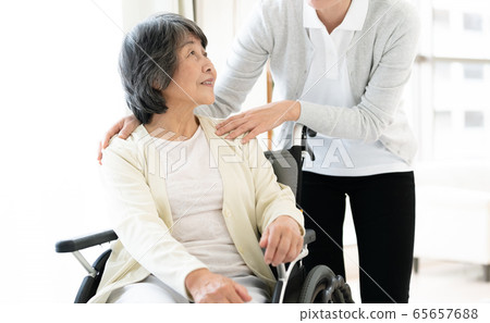Nursing care senior wheelchair Nursing care senior wheelchair 65657688
