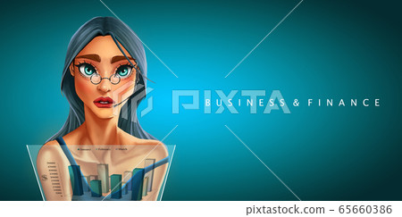 Digital painting woman charecter styles social Digital painting woman charecter styles social 65660386